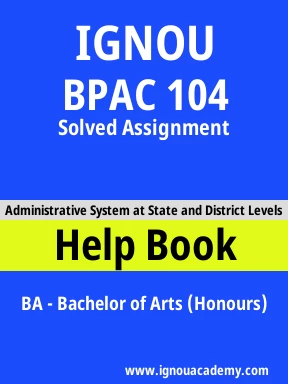 BPAC 104 Solved Assignment