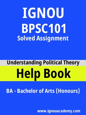 BPSC101 Solved Assignment