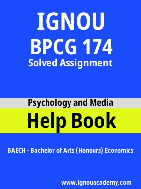 BPCG 174 Solved Assignment