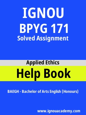 BPYG 171 Solved Assignment