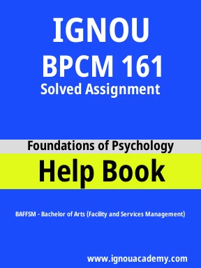 BPCM 161 Solved Assignment