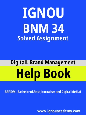 BNM 34 Solved Assignment