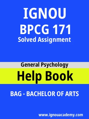 BPCG 171 Solved Assignment