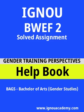 BWEF 2 Solved Assignment