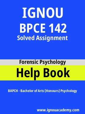 BPCE 142 Solved Assignment