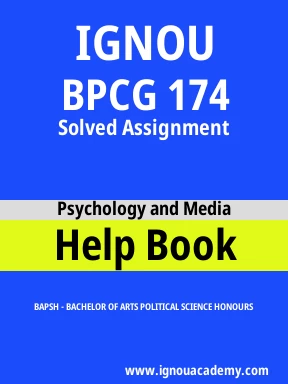 BPCG 174 Solved Assignment
