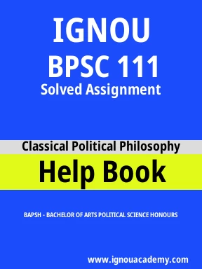 BPSC 111 Solved Assignment