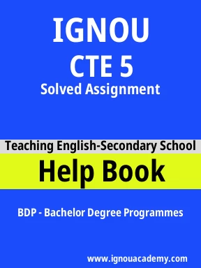 CTE 5 Solved Assignment