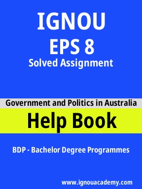 EPS 8 Solved Assignment