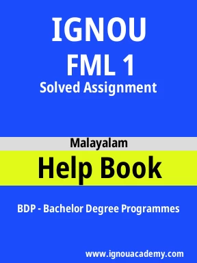 FML 1 Solved Assignment