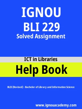 BLI 229 Solved Assignment