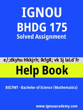 BHDG 175 Solved Assignment