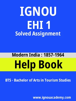 EHI 1 Solved Assignment