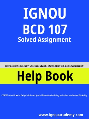 BCD 107 Solved Assignment
