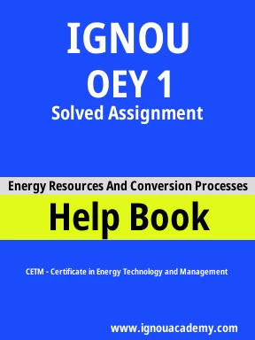 OEY 1 Solved Assignment