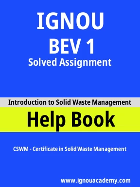 BEV 1 Solved Assignment