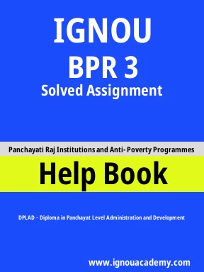 BPR 3 Solved Assignment