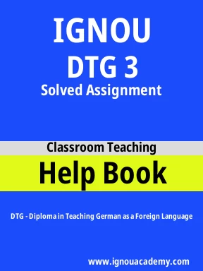 DTG 3 Solved Assignment