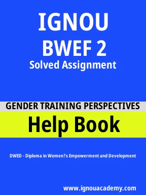 BWEF 2 Solved Assignment