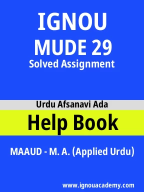 MUDE 29 Solved Assignment