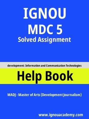 MDC 5 Solved Assignment