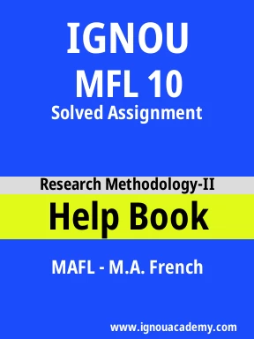 MFL 10 Solved Assignment