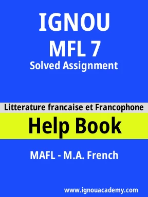 MFL 7 Solved Assignment