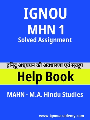 MHN 1 Solved Assignment
