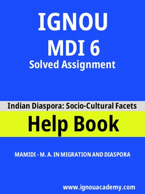 MDI 6 Solved Assignment