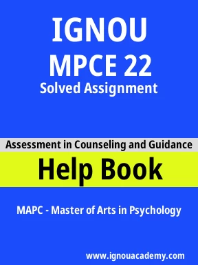 MPCE 22 Solved Assignment