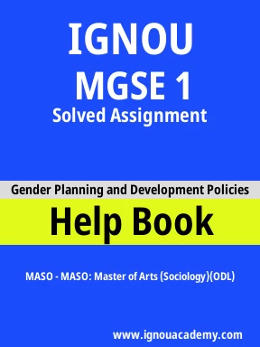 MGSE 1 Solved Assignment