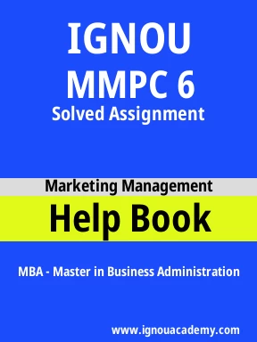 MMPC 6 Solved Assignment