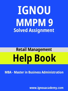 MMPM 9 Solved Assignment