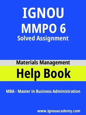 MMPO 6 Solved Assignment