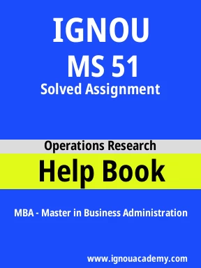 MS 51 Solved Assignment