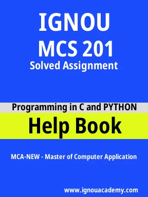 MCS 201 Solved Assignment