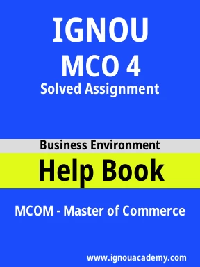 MCO 4 Solved Assignment