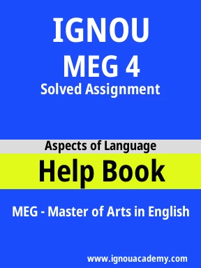 MEG 4 Solved Assignment