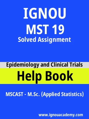 MST 19 Solved Assignment