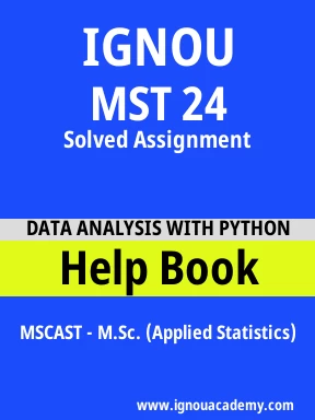 MST 24 Solved Assignment