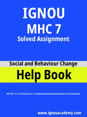 MHC 7 Solved Assignment