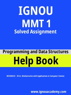 MMT 1 Solved Assignment