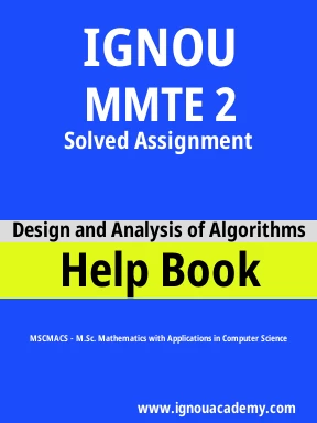 MMTE 2 Solved Assignment