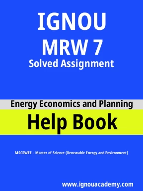  MRW 7 Solved Assignment
