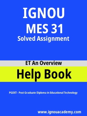 MES 31 Solved Assignment