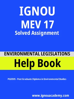 MEV 17 Solved Assignment