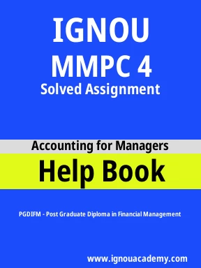 MMPC 4 Solved Assignment