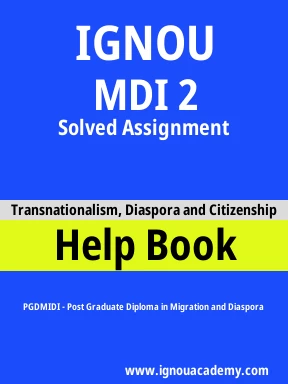MDI 2 Solved Assignment