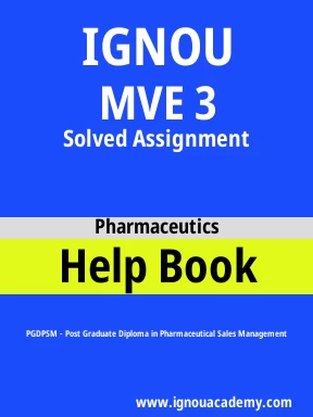 MVE 3 Solved Assignment