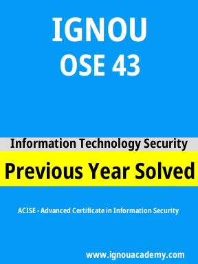 OSE 43 Previous Year Solved Question Paper